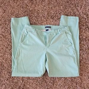 👖 PANTS - Bandolino Straight Leg Mint Green Pants